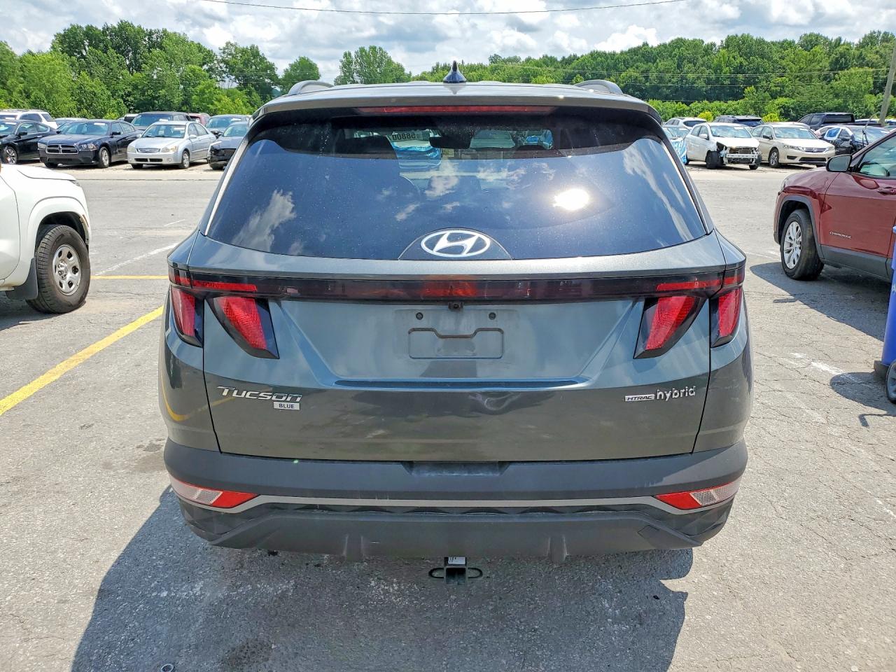 Hyundai Tucson Blue 2024 5