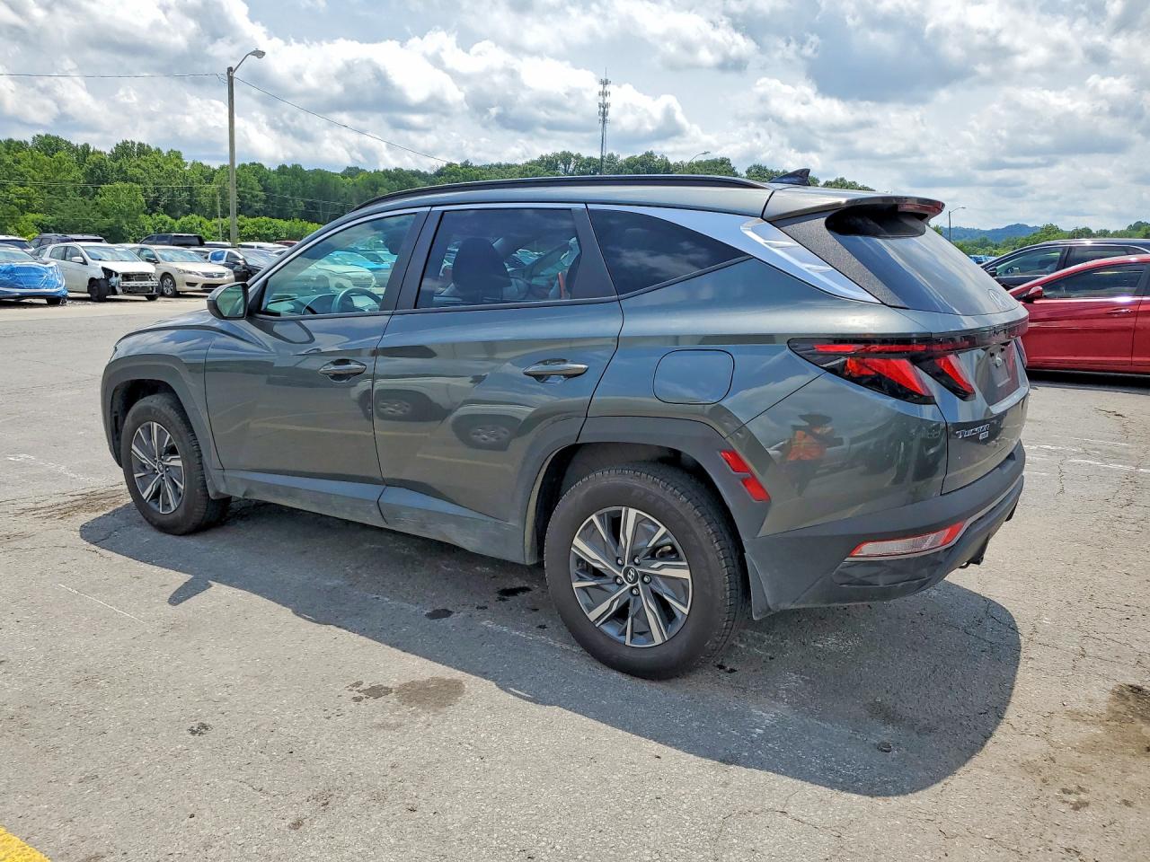 Hyundai Tucson Blue 2024 1